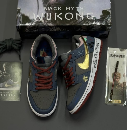 کتونی نایکی ایر اس بی افسانه ووکونگ |BIACK MYTH WUKong Nike air sb
