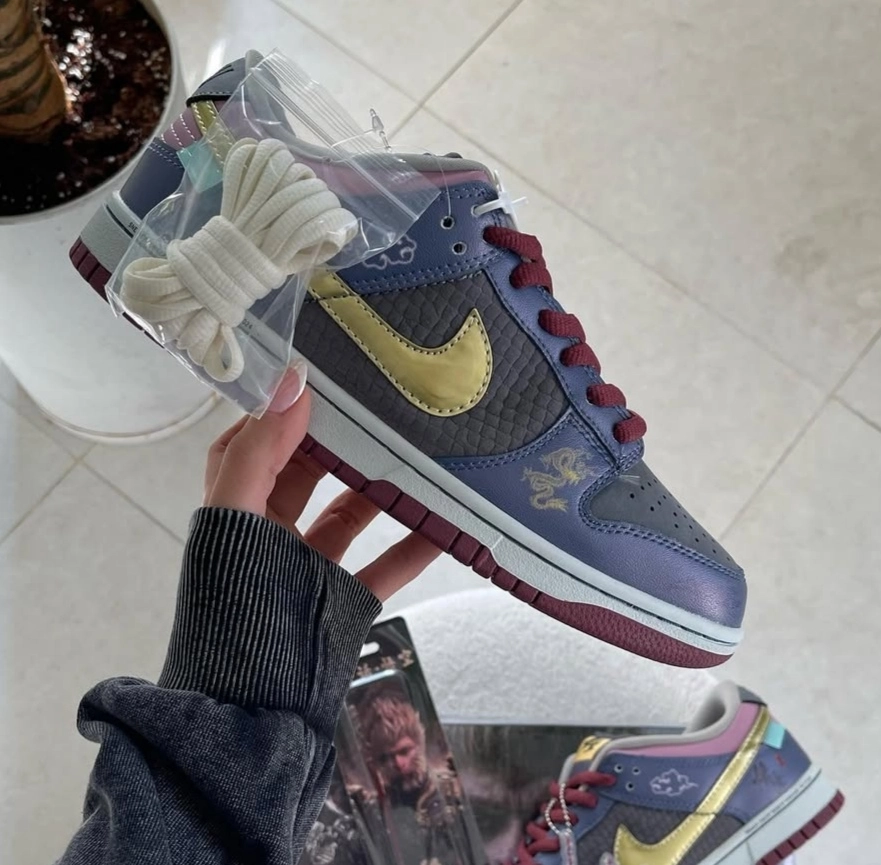 کتونی نایکی ایر اس بی افسانه ووکونگ |BIACK MYTH  WUKong  Nike air sb