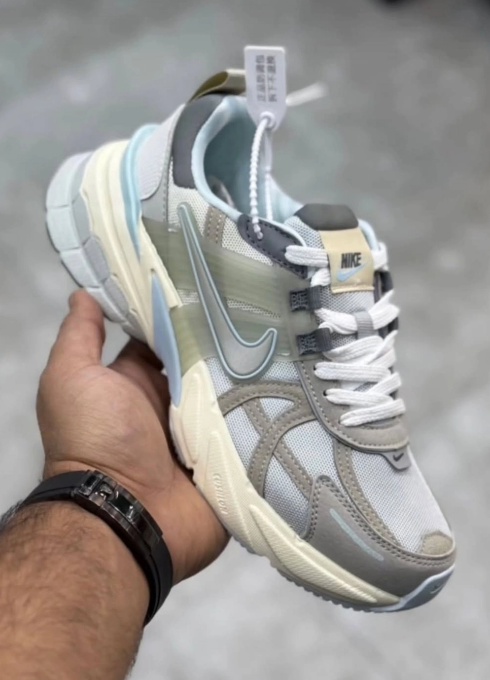 کفش کتونی مردانه و زنانه نایکی وی تو کی مسترکوالیتی ویتنام| nike v2k run