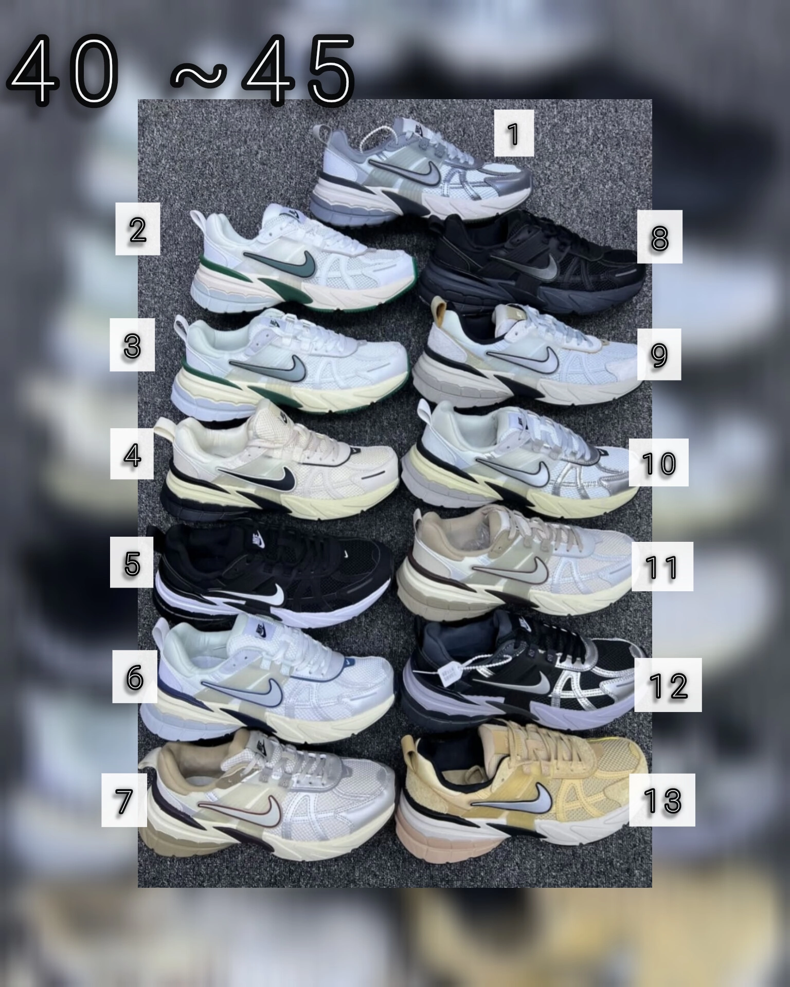 کفش کتونی مردانه و زنانه نایکی وی تو کی مسترکوالیتی ویتنام| nike v2k run