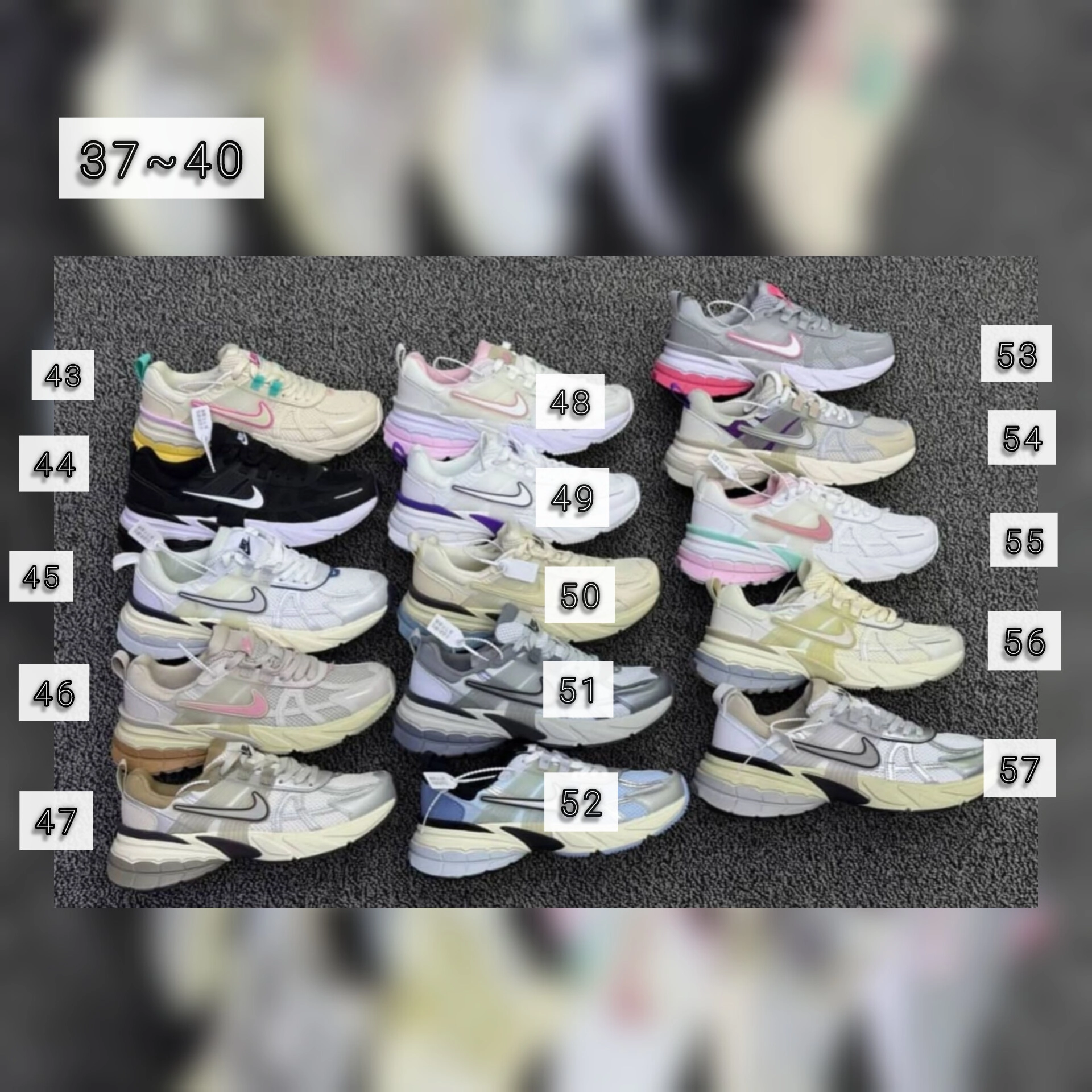 کفش کتونی مردانه و زنانه نایکی وی تو کی مسترکوالیتی ویتنام| nike v2k run