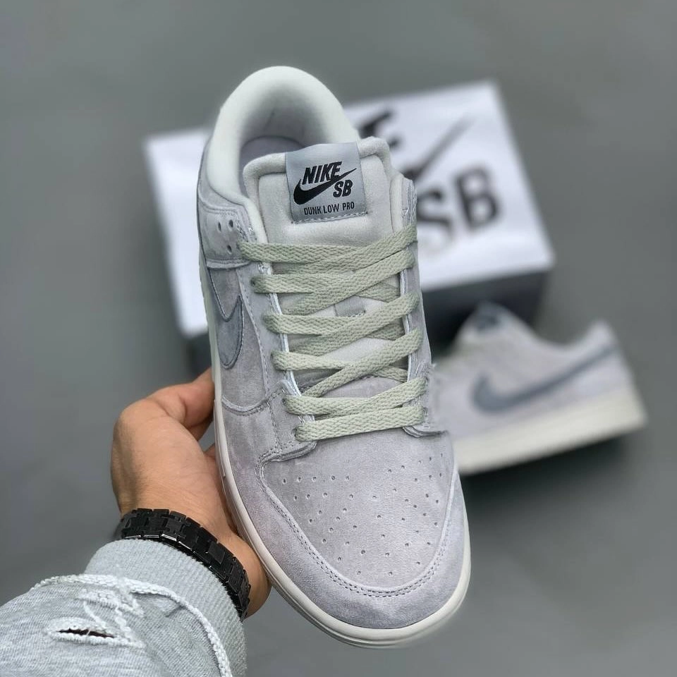 نایکی اس بی دانک لو پرو | Nike SB Dunk low proخاکستری مسترکوالیتی ویتنام قشم