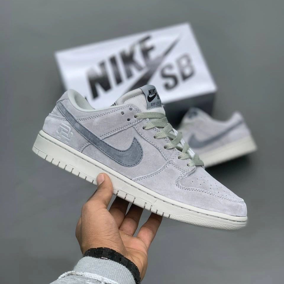 نایکی اس بی دانک لو پرو | Nike SB Dunk low pro  خاکستری مسترکوالیتی ویتنام قشم