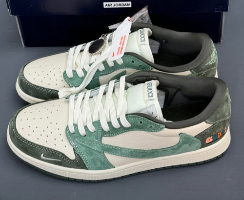 کتونی مردانه نایکی ترویس گوچی سبز|Nike travis Gucci